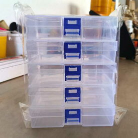 透明 プラスチック製 収納 ボックス 小さ アイテムを保管するこ ができます 小さ おもちゃ 装飾 小さ カード さまざま ストレージ