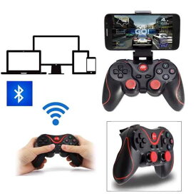 Ergonomicデザインワイヤレスbluetooth usbゲームゲームパッドハンドルコントローラージョイスティックandroid携帯テレビpc ラップトップgba pspゲームパッド