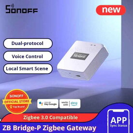 Sonoff-zigbee proスマートホームブリッジ ワイヤレスリモートコントローラー alexa Google Home zigbee 3.0アプリで動作