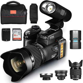 G-anica-33mpデジタルカメラ 24倍望遠レンズ付き プロフェッショナル 1080pビデオ