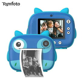 子供用インスタントカメラ デジタルカメラ ビデオレコーダー 2.4インチipsスクリーン 32GBカード 8歳 の 子供へ の ギフト 12mp