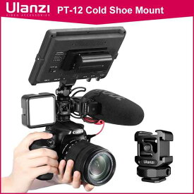 Ulanzi-コールドシューマウントアダプター dslr ledライトマイク用モニターマウント PT-12
