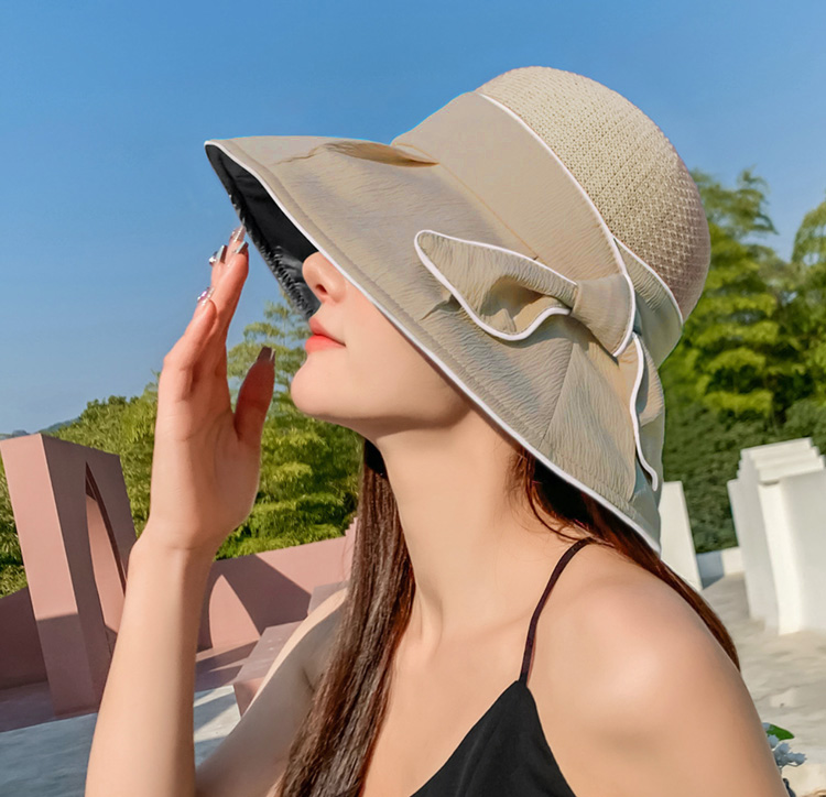 一部予約！】 レディース 麦わら 帽子 UVカット 日焼け防止 紫外線対策 つば広