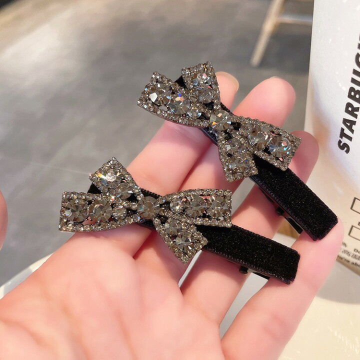 楽天市場】【選べるまとめ買い対象ACC】ヘアピン 全3色 ビジュー 