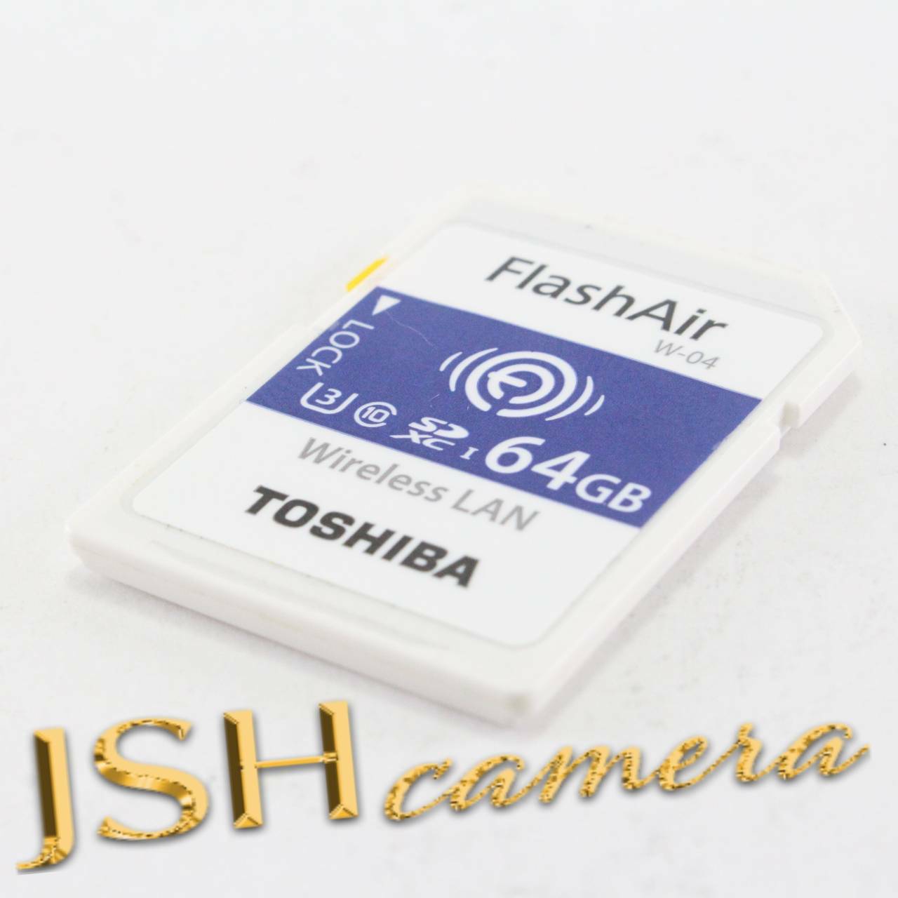 東芝 無線LAN搭載SDXCメモリカード 64GB Class10 UHS-1FlashAir SD-UWA064G W-04