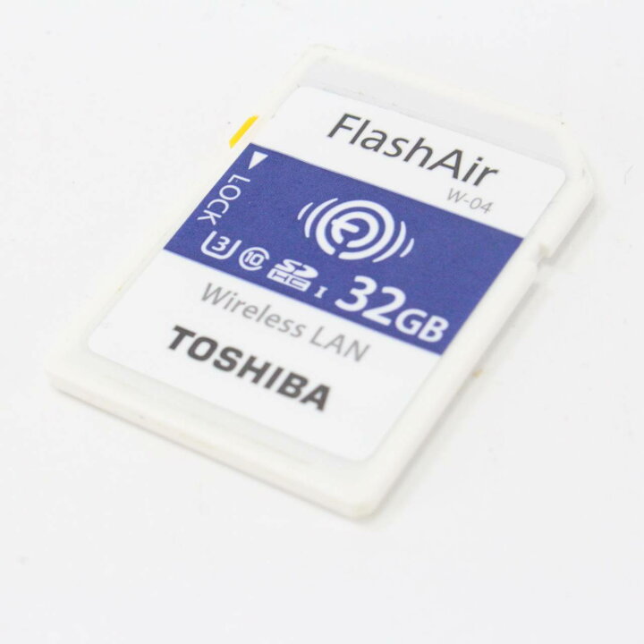 楽天市場】【中古】東芝（TOSHIBA）FlashAir W-04 SDHCメモリーカード 