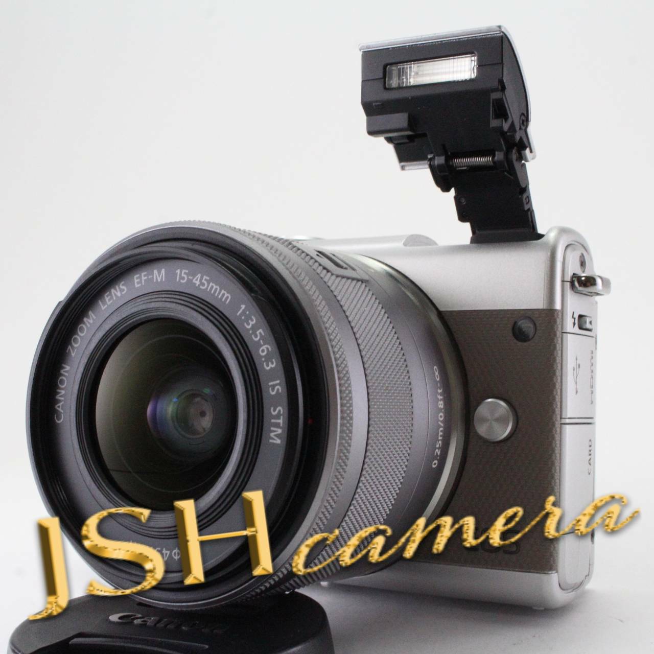 楽天市場】【中古】Canon ミラーレス一眼カメラ EOS M100 EF-M15-45 IS