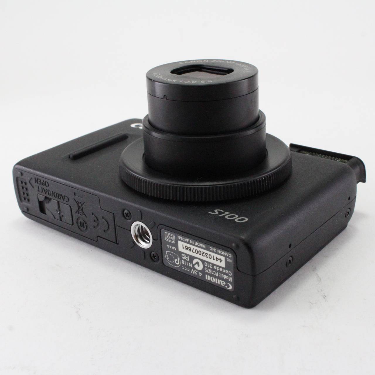 楽天市場】【中古】Canon デジタルカメラ PowerShot S100 ブラック