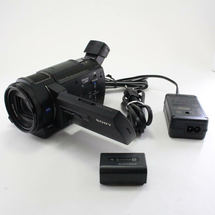 楽天市場】【中古】SONY 4Kビデオカメラ Handycam FDR-AXP35 ブラック 