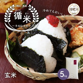 【令和7年産】令和7年産 5kg 米5 循米 玄米 めぐり米 きぬむすめ 5kg 送料無料 岡山県産 美味しいお米 米 コメ こめ 玄米 循米めぐり米 きぬむすめ 岡山県真庭産 お米 北海道沖縄一部地域配送不可