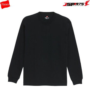 Hanes wCY tVc L/S T-SHIRT r[tB[ T 傫߃TCY rbNTCY   wr[EFCg  ^O ubNJ[ XXLTCY H5186L