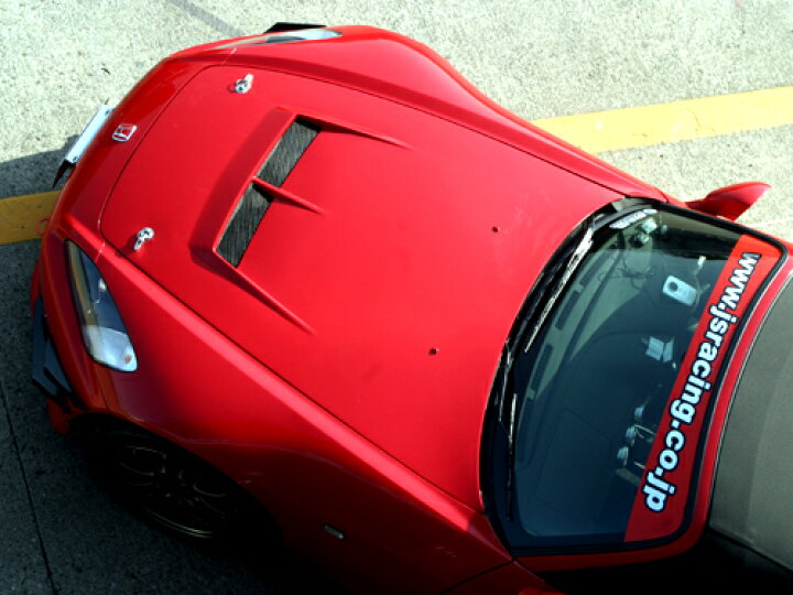 楽天市場】ジェイズ レーシング, S2000 エアロボンネット Type-S FRP 