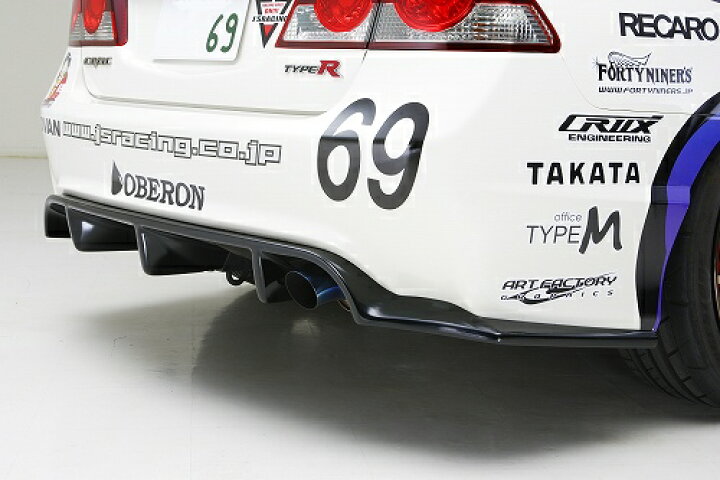 楽天市場】ジェイズ レーシング, FD2 TYPE-R リアディフューザー TYPE 