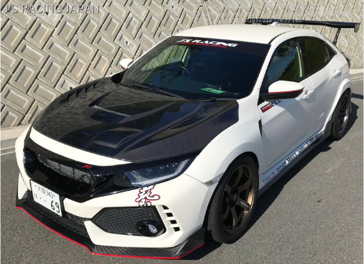 楽天市場】ジェイズ レーシング, エアロボンネット Type-V フル 
