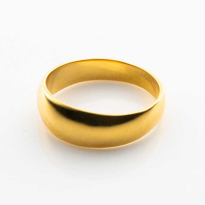 楽天市場】24金 K24 純金 リング 指輪 ゴールド 豪華甲丸デザイン 約 