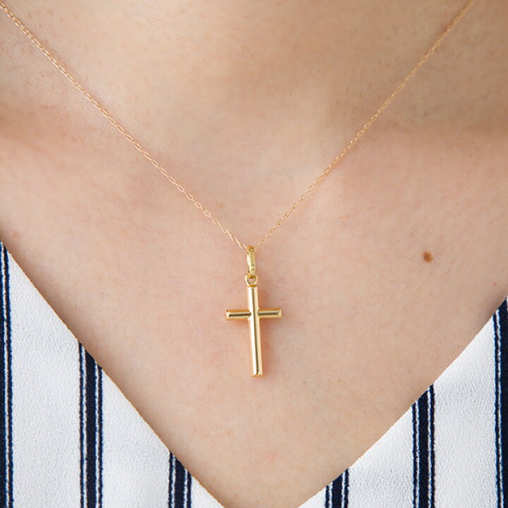 楽天市場】在庫限りのお得な商品 クロスペンダント イタリア製 中空  