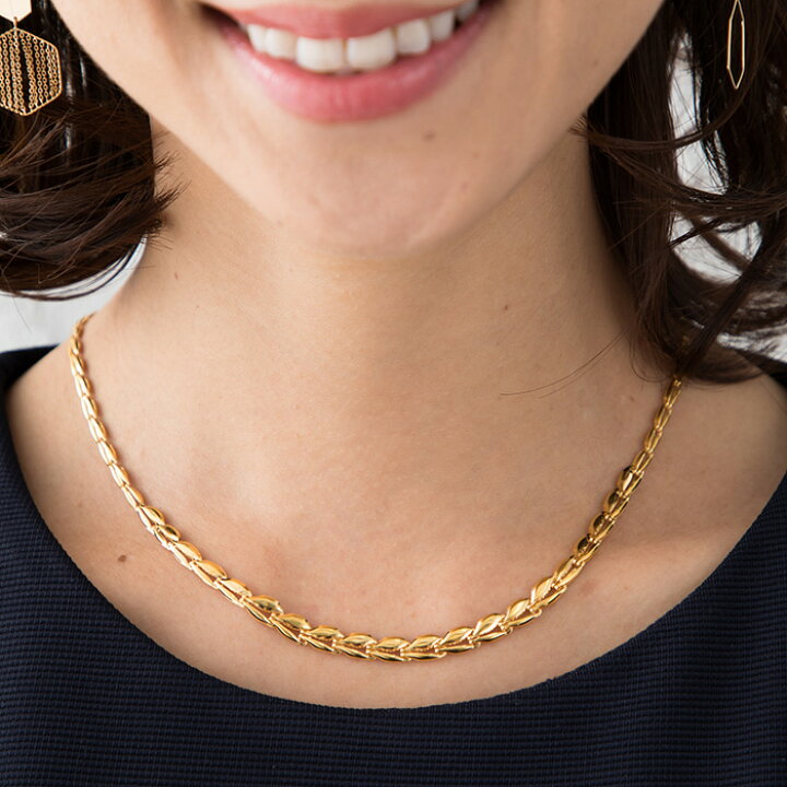 楽天市場】24金 K24 純金 ネックレス オーキッドデザインネックレス 約  