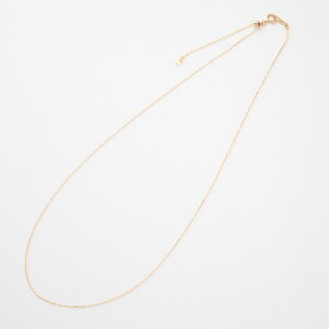 アズキ 小豆 チェーンネックレス スライドアジャスター付き K18/PG/PT850 チェーン幅 約0.8mm 線径0.22mm 約45cm k18ネックレス 18金 ネックレス プラチナネックレス レディース あずきシンプルネック