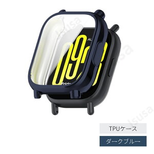 Redmi Watch5 Active �P�[�X �t�B���� �K���X�ی�t�B���� Redmi Watch 5 Lite �P�[�X �\�t�gTPU�J�o�[ �K���X�t�B������̌^�ی�P�[�X �S�ʕی� �ϏՌ� �����ߗ� ���h�~ ���b�h�~�[�E�H�b�` 5�ی�J�o