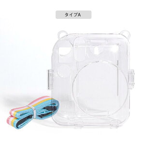 �y�y�V1�ʁz�x�m�`�F�L�p�P�[�X FUJIFILM instax mini 12 �P�[�X mini 11 �N���A�P�[�X instax mini SE�p �|�[�` �C���X�^���g�J�����`�F�L�p instax mini 12 mini 11�p�ی�J�o�[ �`�F�L�p�t�B�������[�|�P�b�g