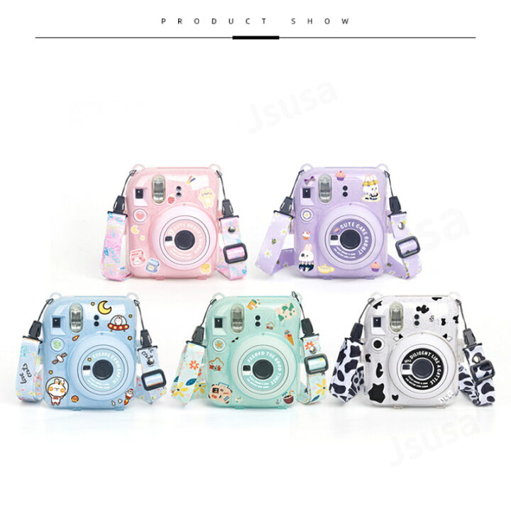 楽天市場】【楽天1位】富士FUJIFILM instax mini 12 ケース キラキラ 