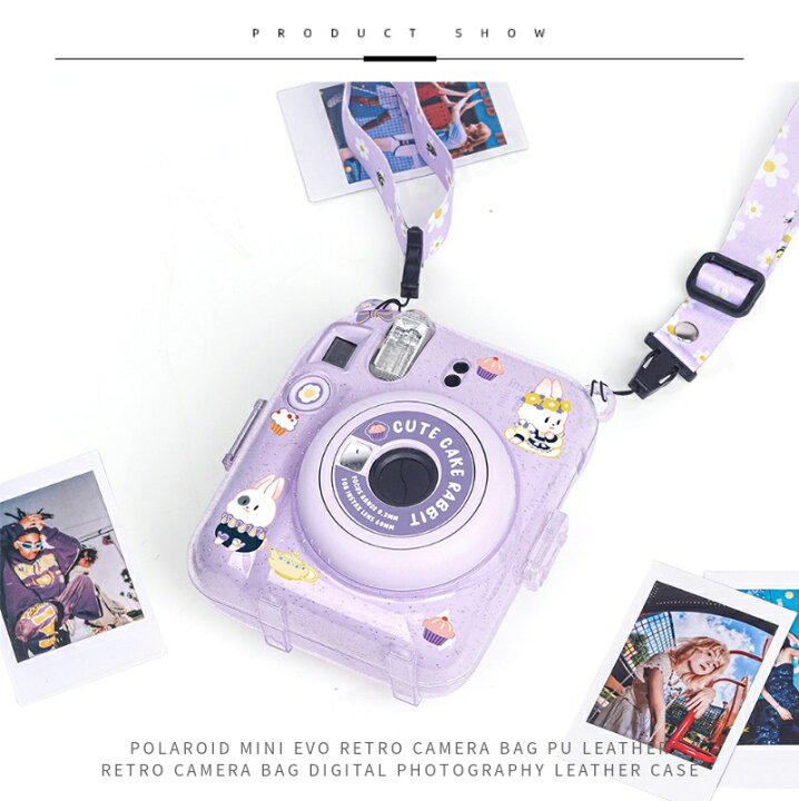 楽天市場】【楽天1位】富士FUJIFILM instax mini 12 ケース キラキラ 