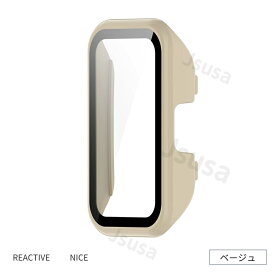 HUAWEI Band 10 フィルム ケース ガラス保護フィルム カバー HUAWEI Band 9 ガラスフィルム一体型保護ケース ファーウェイ Band 8 耐衝撃保護ケース カバー ガラスフィルム 全面保護 耐衝撃 高透過率 超薄型 装着簡単 ネコポス送料無料！【ra13812】