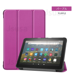 �y�y�V1�ʁz�t�B�������܂��I2024���f�� Amazon �VFire HD 8 �P�[�X Fire HD 8 plus�p�蒠�^���U�[�P�[�X Amazon Fire HD 8 plus �p�ی�J�o�[ �X�^���h�@�\�t���蒠�^���U�[�P�[�X ���[�|�[�` 2024/2022/2020 ��