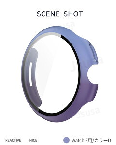 �y�y�V1�ʁzGoogle Pixel Watch 3 �P�[�X �ی�J�o�[ �K���X�t�B���� Pixel Watch 2 1�p�P�[�X �ی�J�o�[ �K���X�t�B������̌^ �s�N�Z���E�H�b�` �K���X�t�B���� �S�ʕی� ���� �ϋv �����ȒP �ϏՌ�