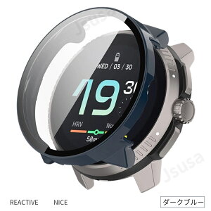 SUUNTO RACE S �p�P�[�X �ی�J�o�[ SUUNTO RACE �K���X�ی�t�B������̌^�ی�P�[�X SUUNTO RACE S �K���X�t�B���� �S�ʕی� �ϏՌ� �����ߗ� ���^ �����ȒP �X���g ���[�X S �ی�P�[�X �����h�~ ��