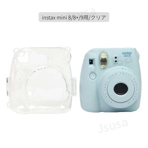 �y�y�V1�ʁz�x�mFUJIFILM instax mini 12 �P�[�X instax mini 11 9 8/8+�p�N���A�P�[�X �ی�J�o�[ instax mini 40 mini 90�p�ی�P�[�X �C���X�^���g�J�����`�F�L�p�P�[�X �|�[�` ��|�� ���ʃv���e�N�^�[ �J��
