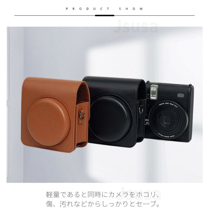 楽天市場】【楽天1位】富士チェキ用ケース 富士instax mini 99 レザー  