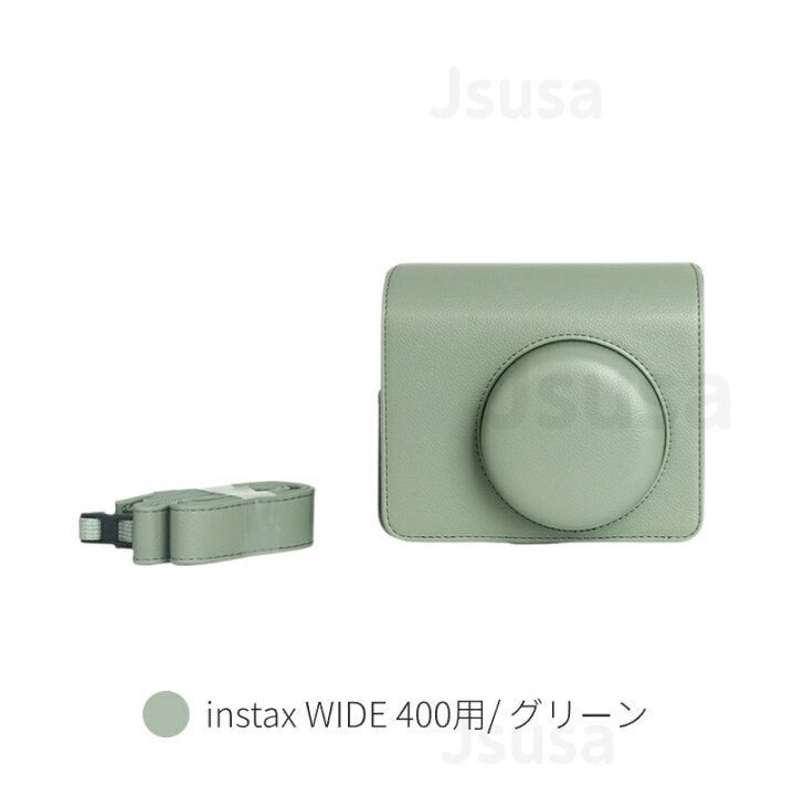 楽天市場】富士FUJIFILM instax WIDE 400用レザーケース 保護カバー 