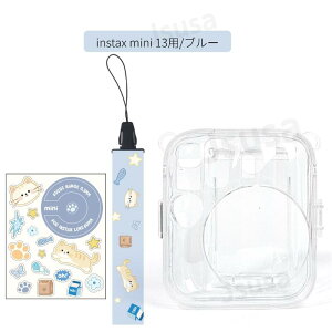 �y�y�V1�ʁz�x�m�`�F�L�p�P�[�X FUJIFILM instax mini 13 12 �P�[�X mini 11 �N���A�P�[�X instax mini SE�p �|�[�` �C���X�^���g�J�����`�F�L�p instax mini 12 mini 11�p�ی�J�o�[ �`�F�L�p�t�B�������[�|�P�b