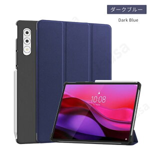 Lenovo Yoga Tab Plus 12.7�C���`�P�[�X Lenovo YOGA Pad Pro 12.7�C���`�ی�J�o�[ ZAEG0149JP �蒠�^�P�[�X �X�^���h�J�o�[ ���J�� �����X���[�v �X�^���h�@�\ �p�x���� �㎿PU���U�[ �L�Y�h�~�S�ʕی� PU��