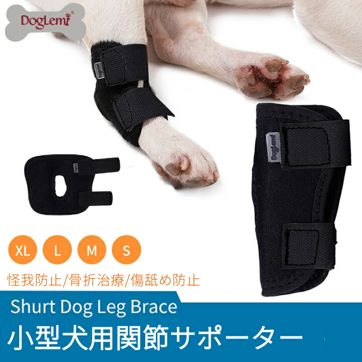 楽天市場 ネコポス送料無料 中小型犬用足根関節サポーター ショートサポーター リハビリホック 片足 怪我防止 犬骨折治療 捻挫 筋挫傷 外科用に犬介護 保健 ペットケア ペット用品 お出かけ用品 Ra Js U S A
