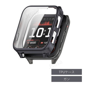 Garmin Venu X1�p�t�B���� �K���X�t�B���� Garmin Venu X1 �ی�P�[�X �\�t�gTPU�J�o�[ �K���X�t�B������̌^�ی�P�[�X �S�ʕی� ���h�~ �ϏՌ� �y�� �����Ռ��z�� �����ȒP �K�[�~�� ���F�j���[X1 