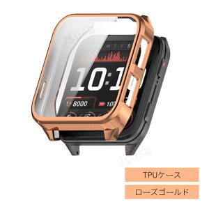 Garmin Venu X1�p�t�B���� �K���X�t�B���� Garmin Venu X1 �ی�P�[�X �\�t�gTPU�J�o�[ �K���X�t�B������̌^�ی�P�[�X �S�ʕی� ���h�~ �ϏՌ� �y�� �����Ռ��z�� �����ȒP �K�[�~�� ���F�j���[X1 