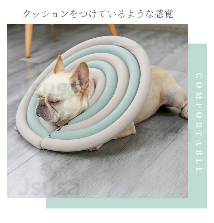 市場 送料無料 犬用 ソフト ペット用 傷舐め防止 柔らかい 傷舐め予防 ワイドドーナツ 軽量 エリザベスカラー