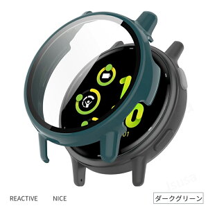 Garmin vivoactive 6 �P�[�X �ی�J�o�[ vivoactive 5 ��̌^�ی�P�[�X �K���X�ی�t�B���� �K�[�~�� �r�{�A�N�e�B�u5 �ی�P�[�X �K���X�t�B���� 360°�S�ʕی� �t���ی�J�o�[ �����ȒP �ϏՌ� ����