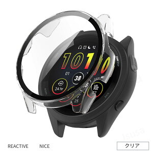 Garmin Forerunner 265S �P�[�X �K���X�ی�t�B���� �J�o�[ GARMIN Forerunner 265 �J�o�[ �K���X�t�B������̌^�ی�P�[�X �K���X�t�B���� �K�[�~�� 265s �ی�P�[�X �K�[�~�� 265 �ی�J�o�[ �X�}�[�g�E�H