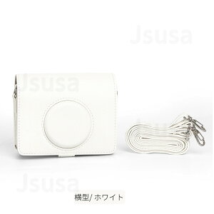 �y�y�V1�ʁzFUJIFILM instax mini Evo�p�P�[�X �|�[�` �o�b�O�J�o�� �V�����_�[�X�g���b�v�t�� �C���X�^���g �`�F�L�p �ی샌�U�[�P�[�X �J���� ���[�|�[�` �o�b�O �J�o�� ���ʃv���e�N�^�[ �{�f�B