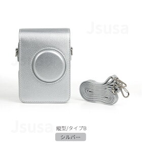 �y�y�V1�ʁzFUJIFILM instax mini Evo�p�P�[�X �|�[�` �o�b�O�J�o�� �V�����_�[�X�g���b�v�t�� �C���X�^���g �`�F�L�p �ی샌�U�[�P�[�X �J���� ���[�|�[�` �o�b�O �J�o�� ���ʃv���e�N�^�[ �{�f�B