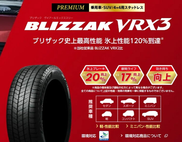 楽天市場】ブリヂストン 235/55R20 VRX3 2022年製造 日本製 新品タイヤ 