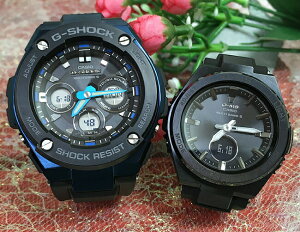ペアウオッチ gショック 恋人たちのGショックペア G-SHOCK BABY-G ペアウォッチ カシオ 2本セット 電波ソーラー GST-W300G-1A2JF MSG-W200G-1AJF 人気 婚約 夫婦 高級 クリスマス プレゼント おすすめ