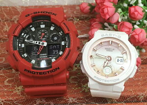 �y���Ȃ��ƍ��ށA���ꂩ��̎��ԁz���l������G�V���b�N �y�A�E�I�b�` G-SHOCK BABY-G �y�A�r���v �J�V�I 2�{�Z�b�g �A�i�f�W GA-100B-4AJF BGA-250-7A2JF �a���� ��j���җ� �⍥���@�����L�O������ �l