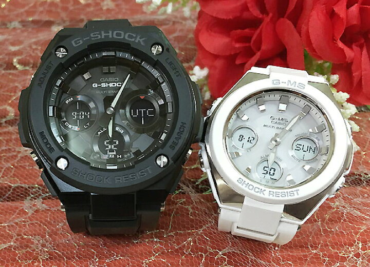 楽天市場】恋人たちのGショックペアウォッチ G-SHOCK BABY-G Gスチール  