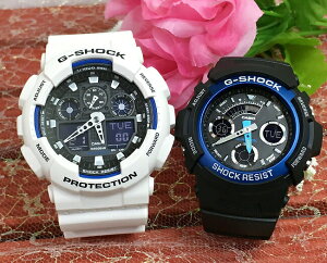 �y�J���J�^�`�Ɂz���l������G�V���b�N�y�A�E�H�b�` G-SHOCK BABY-G �y�A�r���v �J�V�I 2�{�Z�b�g �A�i�f�W GA-100B-7AJF AW-591-2AJF �v���[���g �V�i �l�C ����@�v�w �����@�N���X�}�X �v���[���g ��