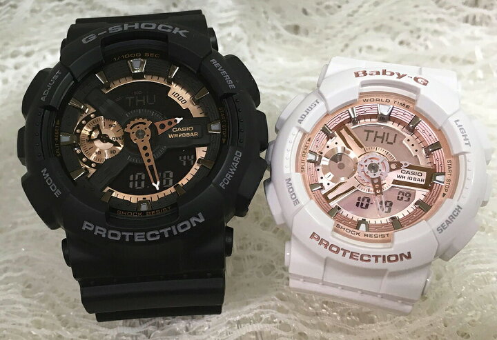 楽天市場】恋人たちのGショック ペアウオッチ G-SHOCK BABY-G ペア 