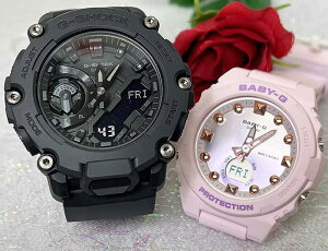 �y���Ȃ��ƍ��ށA���ꂩ��̎��ԁz���l������G�V���b�N �y�A�E�I�b�` g-shock G-SHOCK BABY-G �J�V�I 2�{�Z�b�g GA-2200BB-1AJF BGA-320-4AJF�A�i�f�W �v���[���g �a���� ��j�� �⍥�� �����L�O�� ���� �l